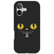 Enigmatic Cat Tough Cases For Apple iPhone (17, 16, 15, 14, 13, 12, 11, X, SE, 8, 7/ Air, Plus, Pro, Max, Mini, XR, XS), Print in USA