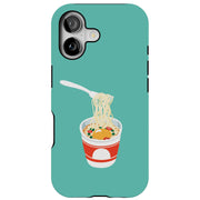 Tasty Ramen Tough Cases For Apple iPhone (17, 16, 15, 14, 13, 12, 11, X, SE, 8, 7/ Air, Plus, Pro, Max, Mini, XR, XS), Print in USA