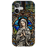 Virgin Mary 2 Tough Cases For Apple iPhone (17, 16, 15, 14, 13, 12, 11, X, SE, 8, 7/ Air, Plus, Pro, Max, Mini, XR, XS), Print in USA