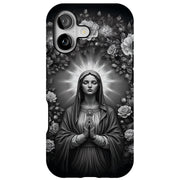 Virgin Mary 4 Tough Cases For Apple iPhone (17, 16, 15, 14, 13, 12, 11, X, SE, 8, 7/ Air, Plus, Pro, Max, Mini, XR, XS), Print in USA