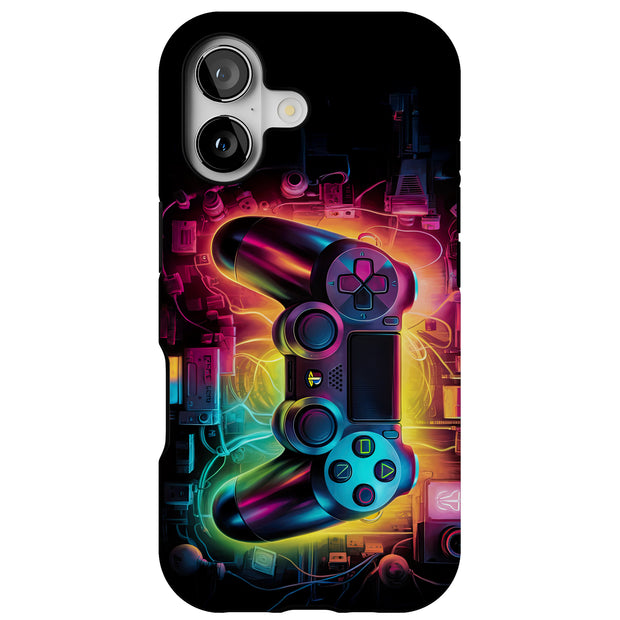 Video Game 1 Tough Cases For Apple iPhone (17, 16, 15, 14, 13, 12, 11, X, SE, 8, 7/ Air, Plus, Pro, Max, Mini, XR, XS), Print in USA