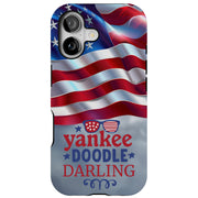 Yankee Doodle 1 Tough Cases For Apple iPhone (17, 16, 15, 14, 13, 12, 11, X, SE, 8, 7/ Air, Plus, Pro, Max, Mini, XR, XS), Print in USA