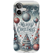Merry Xmas 1 Tough Cases For Apple iPhone (17, 16, 15, 14, 13, 12, 11, X, SE, 8, 7/ Air, Plus, Pro, Max, Mini, XR, XS), Print in USA
