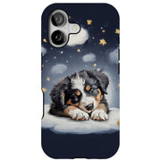 Sleep Dog Dream Tough Cases For Apple iPhone (17, 16, 15, 14, 13, 12, 11, X, SE, 8, 7/ Air, Plus, Pro, Max, Mini, XR, XS), Print in USA