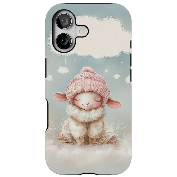 Sheep Dream Tough Cases For Apple iPhone (17, 16, 15, 14, 13, 12, 11, X, SE, 8, 7/ Air, Plus, Pro, Max, Mini, XR, XS), Print in USA