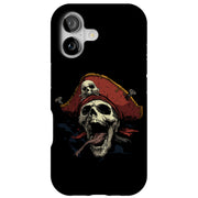 Pirate Skull 1 Tough Cases For Apple iPhone (17, 16, 15, 14, 13, 12, 11, X, SE, 8, 7/ Air, Plus, Pro, Max, Mini, XR, XS), Print in USA
