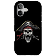 Pirate Skull 2 Tough Cases For Apple iPhone (17, 16, 15, 14, 13, 12, 11, X, SE, 8, 7/ Air, Plus, Pro, Max, Mini, XR, XS), Print in USA