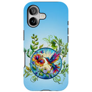 Hummingbird 3 Tough Cases For Apple iPhone (17, 16, 15, 14, 13, 12, 11, X, SE, 8, 7/ Air, Plus, Pro, Max, Mini, XR, XS), Print in USA