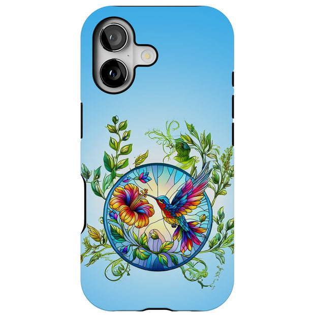 Hummingbird 3 Tough Cases For Apple iPhone (17, 16, 15, 14, 13, 12, 11, X, SE, 8, 7/ Air, Plus, Pro, Max, Mini, XR, XS), Print in USA