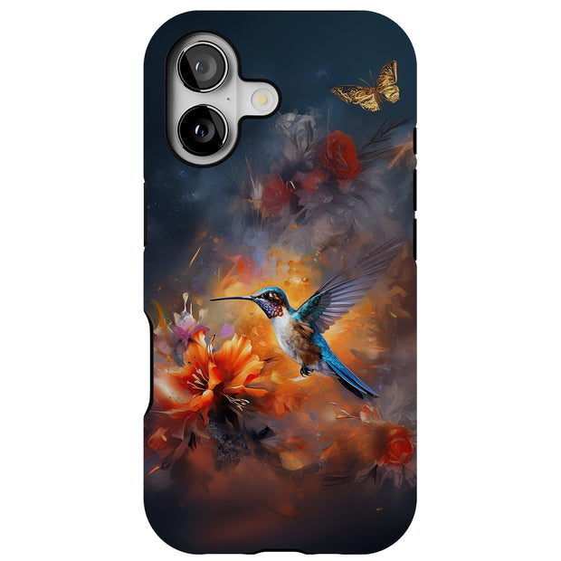 Hummingbird 5 Tough Cases For Apple iPhone (17, 16, 15, 14, 13, 12, 11, X, SE, 8, 7/ Air, Plus, Pro, Max, Mini, XR, XS), Print in USA