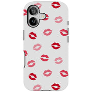 Valentine Lip 2 Tough Cases For Apple iPhone (17, 16, 15, 14, 13, 12, 11, X, SE, 8, 7/ Air, Plus, Pro, Max, Mini, XR, XS), Print in USA