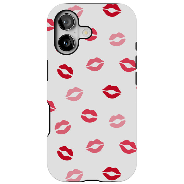 Valentine Lip 2 Tough Cases For Apple iPhone (17, 16, 15, 14, 13, 12, 11, X, SE, 8, 7/ Air, Plus, Pro, Max, Mini, XR, XS), Print in USA