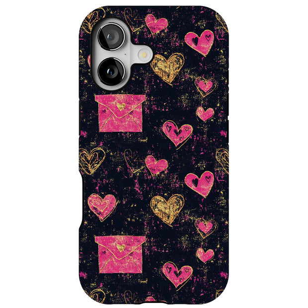 Valentine Love Tough Cases For Apple iPhone (17, 16, 15, 14, 13, 12, 11, X, SE, 8, 7/ Air, Plus, Pro, Max, Mini, XR, XS), Print in USA