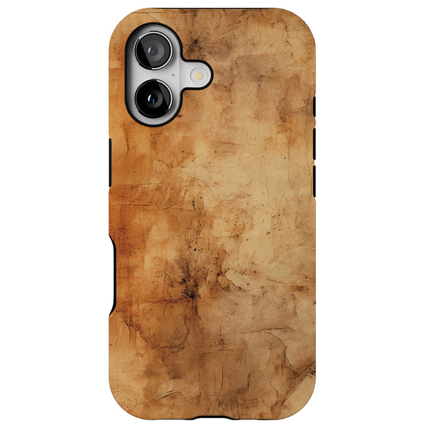 Vintage Paper 2 Tough Cases For Apple iPhone (17, 16, 15, 14, 13, 12, 11, X, SE, 8, 7/ Air, Plus, Pro, Max, Mini, XR, XS), Print in USA