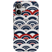 Japanese Wave 8 Tough Cases For Apple iPhone (17, 16, 15, 14, 13, 12, 11, X, SE, 8, 7/ Air, Plus, Pro, Max, Mini, XR, XS), Print in USA
