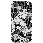 Japanese Wave 9 Tough Cases For Apple iPhone (17, 16, 15, 14, 13, 12, 11, X, SE, 8, 7/ Air, Plus, Pro, Max, Mini, XR, XS), Print in USA