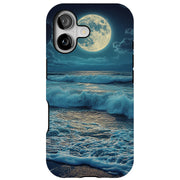 Star Moon Wave2 Tough Cases For Apple iPhone (17, 16, 15, 14, 13, 12, 11, X, SE, 8, 7/ Air, Plus, Pro, Max, Mini, XR, XS), Print in USA