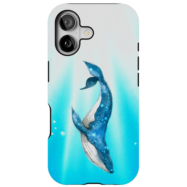 Humpback Whale9 Tough Cases For Apple iPhone (17, 16, 15, 14, 13, 12, 11, X, SE, 8, 7/ Air, Plus, Pro, Max, Mini, XR, XS), Print in USA