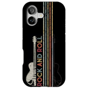 Rock and Roll 1 Tough Cases For Apple iPhone (17, 16, 15, 14, 13, 12, 11, X, SE, 8, 7/ Air, Plus, Pro, Max, Mini, XR, XS), Print in USA