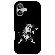 Cat Rock Roll 1 Tough Cases For Apple iPhone (17, 16, 15, 14, 13, 12, 11, X, SE, 8, 7/ Air, Plus, Pro, Max, Mini, XR, XS), Print in USA