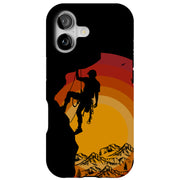 Rock Climber 1 Tough Cases For Apple iPhone (17, 16, 15, 14, 13, 12, 11, X, SE, 8, 7/ Air, Plus, Pro, Max, Mini, XR, XS), Print in USA