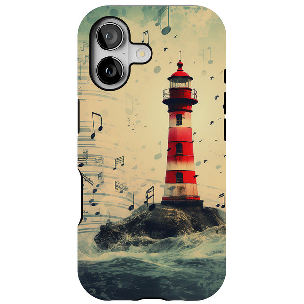 Lighthouse 1 Tough Cases For Apple iPhone (17, 16, 15, 14, 13, 12, 11, X, SE, 8, 7/ Air, Plus, Pro, Max, Mini, XR, XS), Print in USA