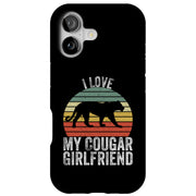 Cougar friend Tough Cases For Apple iPhone (17, 16, 15, 14, 13, 12, 11, X, SE, 8, 7/ Air, Plus, Pro, Max, Mini, XR, XS), Print in USA