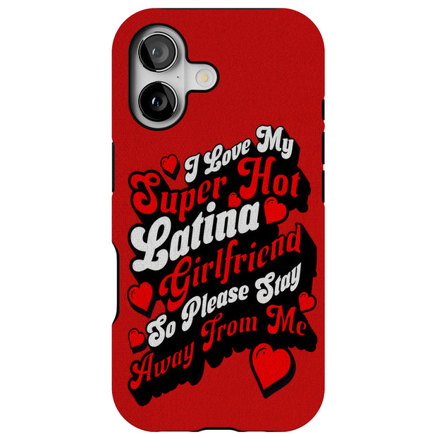 Latin Girlfriend Tough Cases For Apple iPhone (17, 16, 15, 14, 13, 12, 11, X, SE, 8, 7/ Air, Plus, Pro, Max, Mini, XR, XS), Print in USA