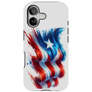 Puerto Rico 1 Tough Cases For Apple iPhone (17, 16, 15, 14, 13, 12, 11, X, SE, 8, 7/ Air, Plus, Pro, Max, Mini, XR, XS), Print in USA