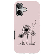 Make a Wish Tough Cases For Apple iPhone (17, 16, 15, 14, 13, 12, 11, X, SE, 8, 7/ Air, Plus, Pro, Max, Mini, XR, XS), Print in USA