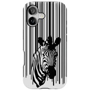 Zebra Bar Code Tough Cases For Apple iPhone (17, 16, 15, 14, 13, 12, 11, X, SE, 8, 7/ Air, Plus, Pro, Max, Mini, XR, XS), Print in USA