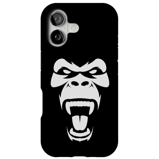 Gorilla Face Tough Cases For Apple iPhone (17, 16, 15, 14, 13, 12, 11, X, SE, 8, 7/ Air, Plus, Pro, Max, Mini, XR, XS), Print in USA