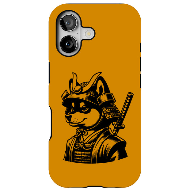 Akita Samurai Tough Cases For Apple iPhone (17, 16, 15, 14, 13, 12, 11, X, SE, 8, 7/ Air, Plus, Pro, Max, Mini, XR, XS), Print in USA