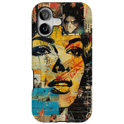 Paper Collage 2 Tough Cases For Apple iPhone (17, 16, 15, 14, 13, 12, 11, X, SE, 8, 7/ Air, Plus, Pro, Max, Mini, XR, XS), Print in USA