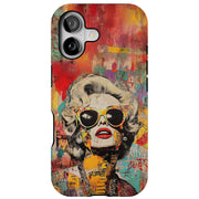 Pop Collage 1 Tough Cases For Apple iPhone (17, 16, 15, 14, 13, 12, 11, X, SE, 8, 7/ Air, Plus, Pro, Max, Mini, XR, XS), Print in USA