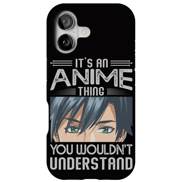 Anime Thing Tough Cases For Apple iPhone (17, 16, 15, 14, 13, 12, 11, X, SE, 8, 7/ Air, Plus, Pro, Max, Mini, XR, XS), Print in USA