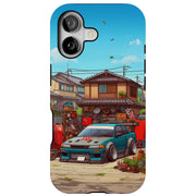 Anime JDM Car 2 Tough Cases For Apple iPhone (17, 16, 15, 14, 13, 12, 11, X, SE, 8, 7/ Air, Plus, Pro, Max, Mini, XR, XS), Print in USA