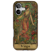 Zodiac Virgo Tough Cases For Apple iPhone (17, 16, 15, 14, 13, 12, 11, X, SE, 8, 7/ Air, Plus, Pro, Max, Mini, XR, XS), Print in USA