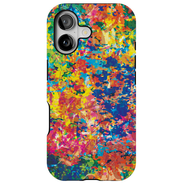 Art Splash 1 Tough Cases For Apple iPhone (17, 16, 15, 14, 13, 12, 11, X, SE, 8, 7/ Air, Plus, Pro, Max, Mini, XR, XS), Print in USA