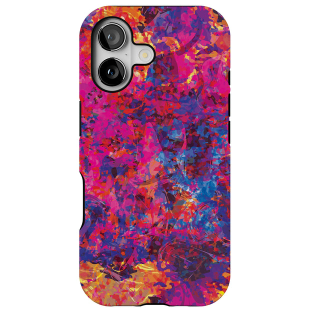 Art Splash 2 Tough Cases For Apple iPhone (17, 16, 15, 14, 13, 12, 11, X, SE, 8, 7/ Air, Plus, Pro, Max, Mini, XR, XS), Print in USA