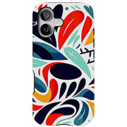 Abstract Nature Tough Cases For Apple iPhone (17, 16, 15, 14, 13, 12, 11, X, SE, 8, 7/ Air, Plus, Pro, Max, Mini, XR, XS), Print in USA