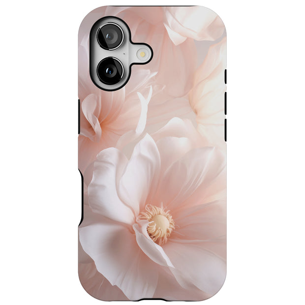 Grace Floral Beauty Tough Cases For Apple iPhone (17, 16, 15, 14, 13, 12, 11, X, SE, 8, 7/ Air, Plus, Pro, Max, Mini, XR, XS), Print in USA