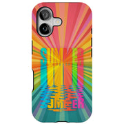 Colorful Summer Tough Cases For Apple iPhone (17, 16, 15, 14, 13, 12, 11, X, SE, 8, 7/ Air, Plus, Pro, Max, Mini, XR, XS), Print in USA