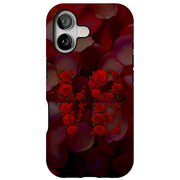 Love in Roses Tough Cases For Apple iPhone (17, 16, 15, 14, 13, 12, 11, X, SE, 8, 7/ Air, Plus, Pro, Max, Mini, XR, XS), Print in USA