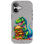 No Touch My Burger Tough Cases For Apple iPhone (17, 16, 15, 14, 13, 12, 11, X, SE, 8, 7/ Air, Plus, Pro, Max, Mini, XR, XS), Print in USA
