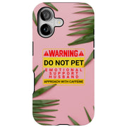 Emotional Support Tough Cases For Apple iPhone (17, 16, 15, 14, 13, 12, 11, X, SE, 8, 7/ Air, Plus, Pro, Max, Mini, XR, XS), Print in USA