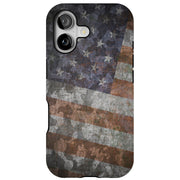 American Flag 2 Tough Cases For Apple iPhone (17, 16, 15, 14, 13, 12, 11, X, SE, 8, 7/ Air, Plus, Pro, Max, Mini, XR, XS), Print in USA