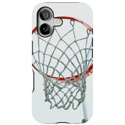 Bank Shot Hoop Tough Cases For Apple iPhone (17, 16, 15, 14, 13, 12, 11, X, SE, 8, 7/ Air, Plus, Pro, Max, Mini, XR, XS), Print in USA