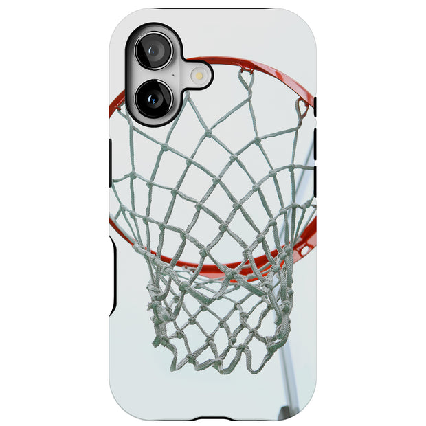 Bank Shot Hoop Tough Cases For Apple iPhone (17, 16, 15, 14, 13, 12, 11, X, SE, 8, 7/ Air, Plus, Pro, Max, Mini, XR, XS), Print in USA