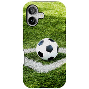 Soccer  Tough Cases For Apple iPhone (17, 16, 15, 14, 13, 12, 11, X, SE, 8, 7/ Air, Plus, Pro, Max, Mini, XR, XS), Print in USA